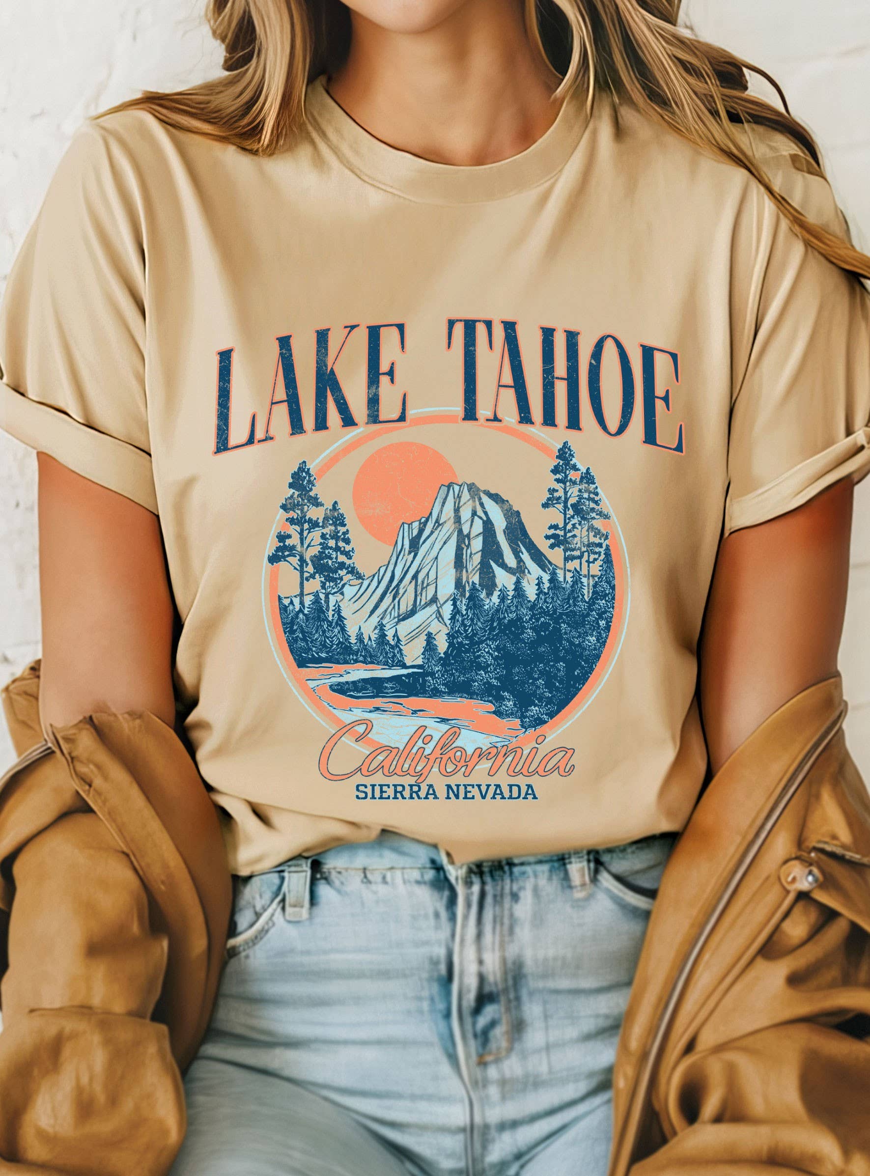 Lake Tahoe California Graphic Tshirts