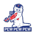 Wrigley with It Pew Pew Pew Die-Cut Sticker