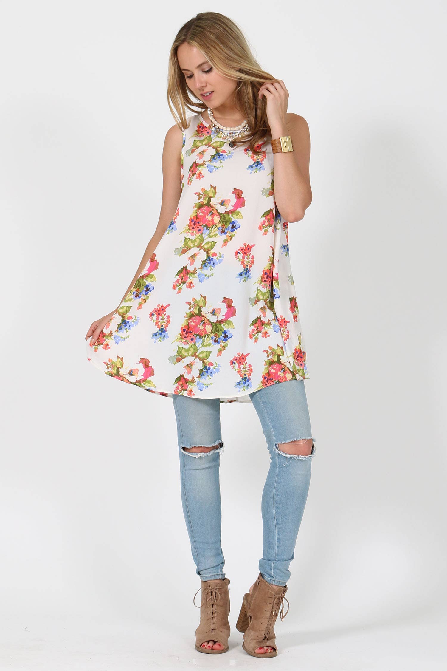 .0620 Garden Pocket Swing Tunic SI-5025