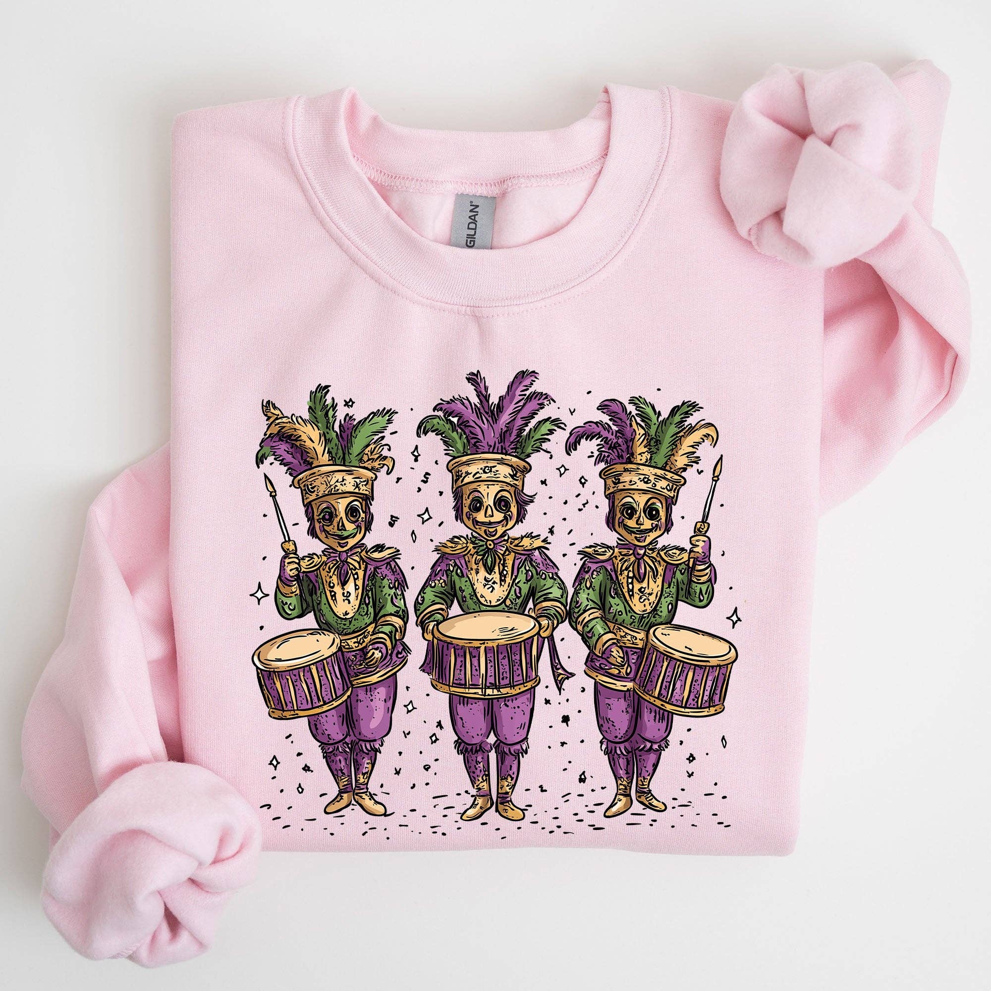 Mardi Gras, Nutcracker Fleur De Lis, Fat Tuesday Sweatshirt