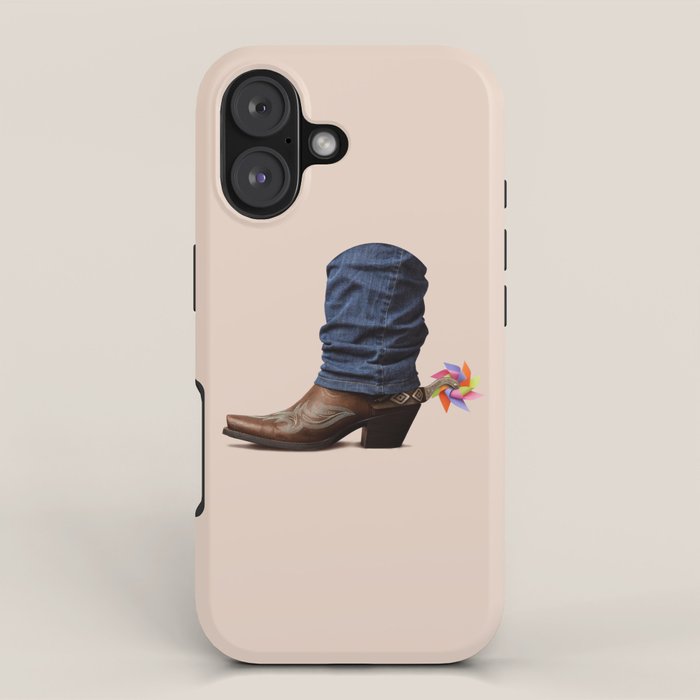 Funny Cowboy  iPhone Case Gallery Image 1