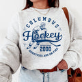 Retro Columbus Blue Jackets Est 2000 Ice Hockey