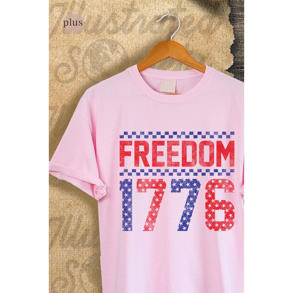 Freedom Vintage Graphic Plus Tee