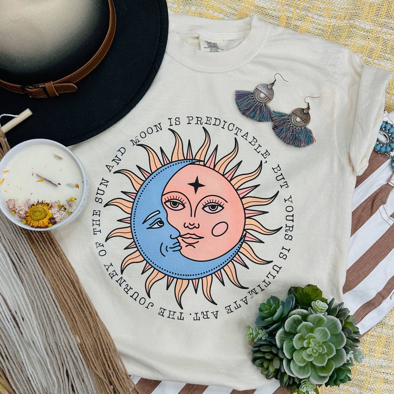 The Journey of the Sun and Moon Everyday Tee