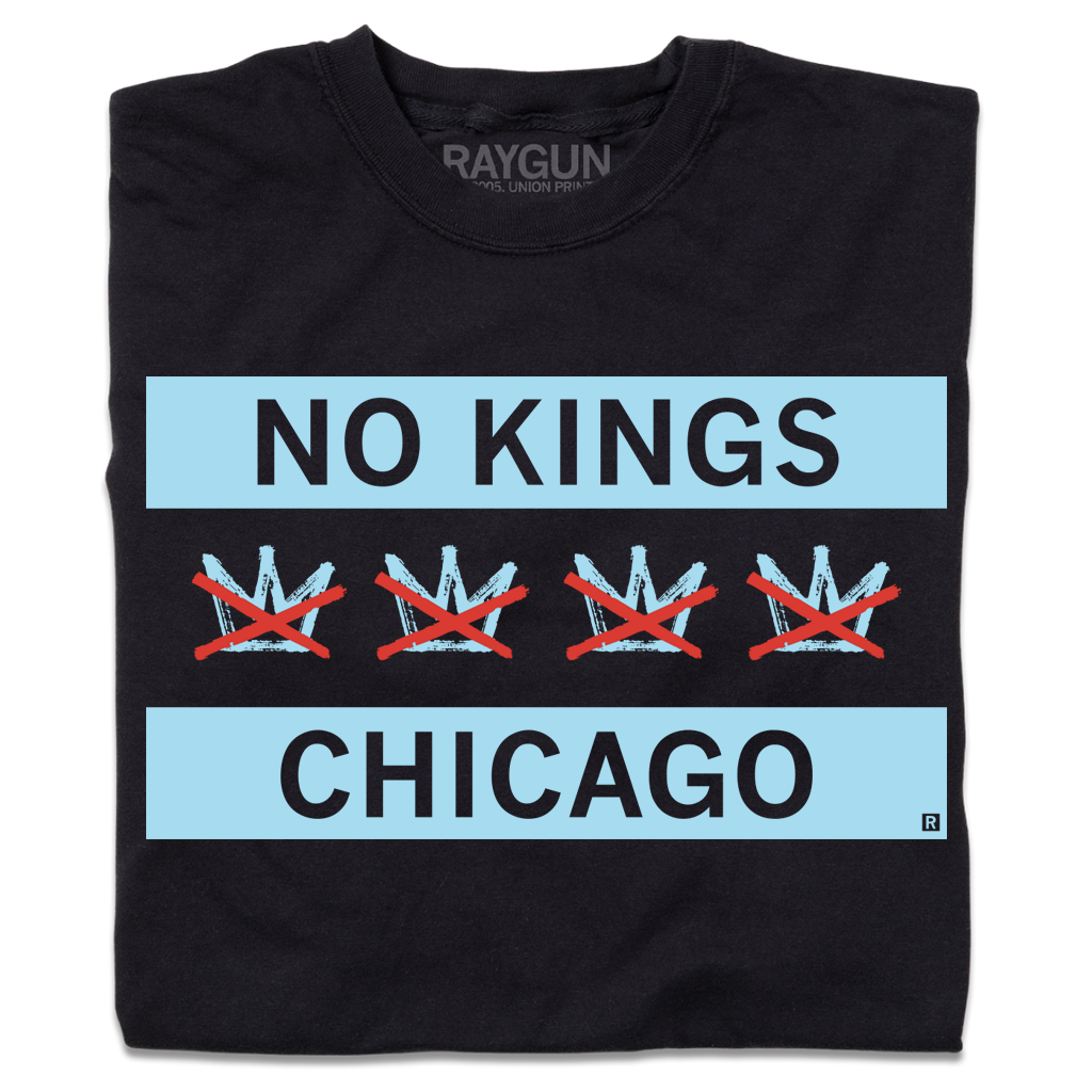 No Kings Chicago Flag