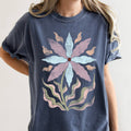 Boho Folk Art Floral Vintage T-Shirt