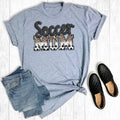 Leopard Soccer Mom Graphic Tee
