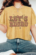 Let's Rodeo Mineral Graphic Tshirts