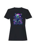 Cosmic Frog and Psychedelic Mushrooms Women's T-Shirt