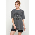 American Cowboy  Laser Cut Oversized Tee
