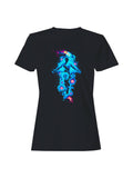 Cosmic Floral Essence Aura Women's T-Shirt