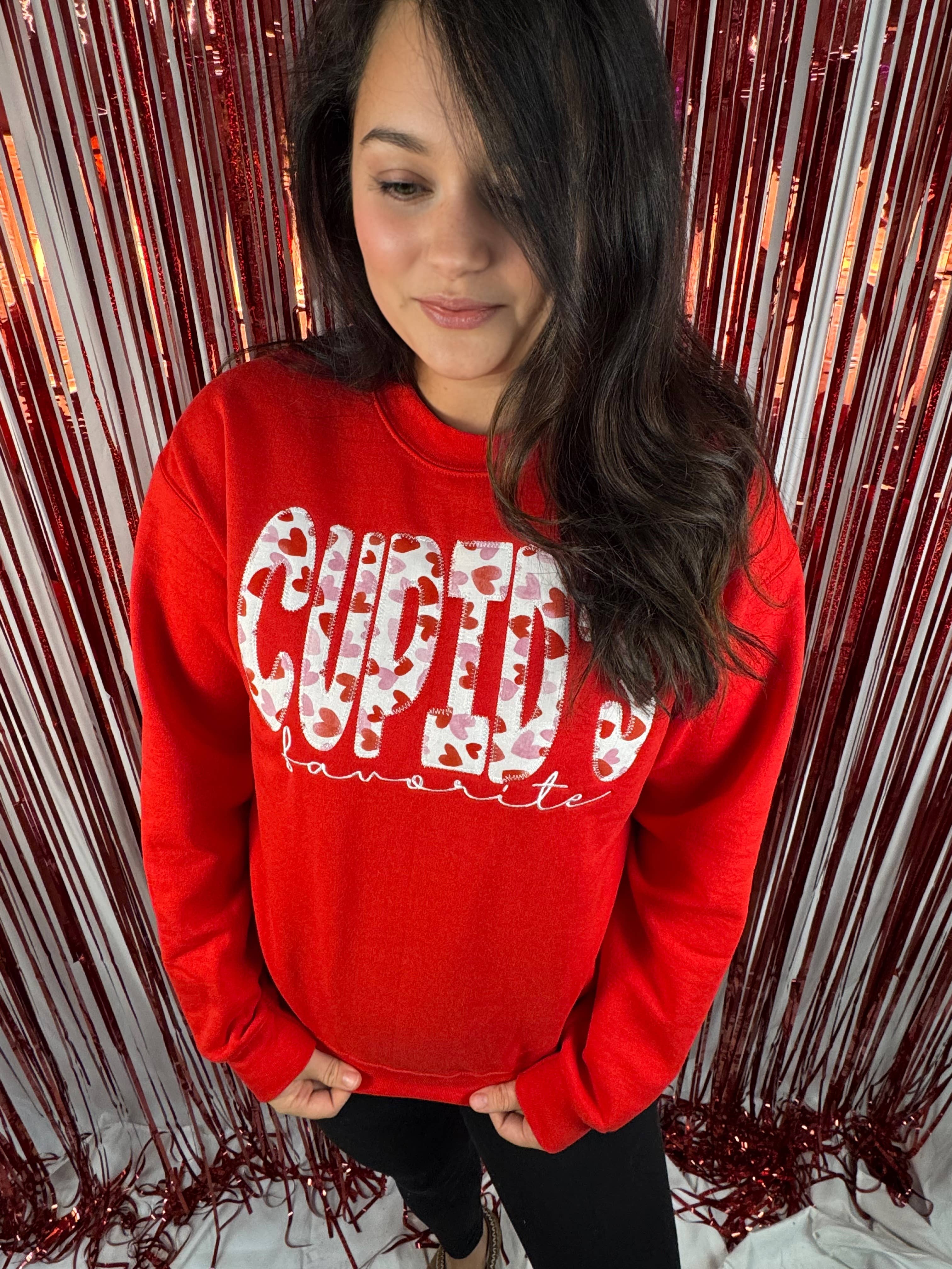 Cupids Favorite Valentine Sweatshirt