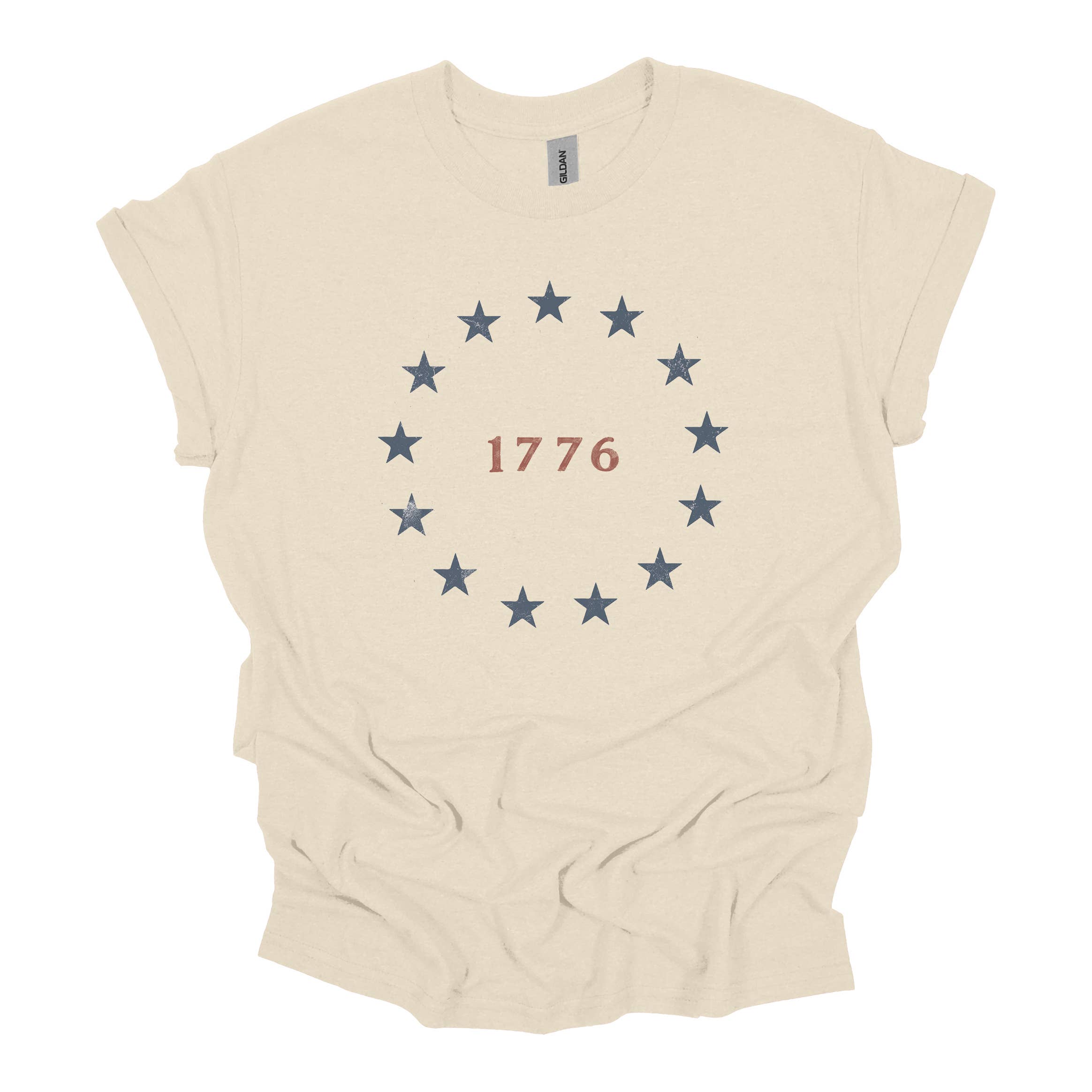 Star Circle 1776 Tee