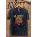 Wild and Free Mineral Wash Vintage Graphic  Tee