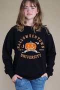 Halloweentown  Graphic Brushed Sweatshirts