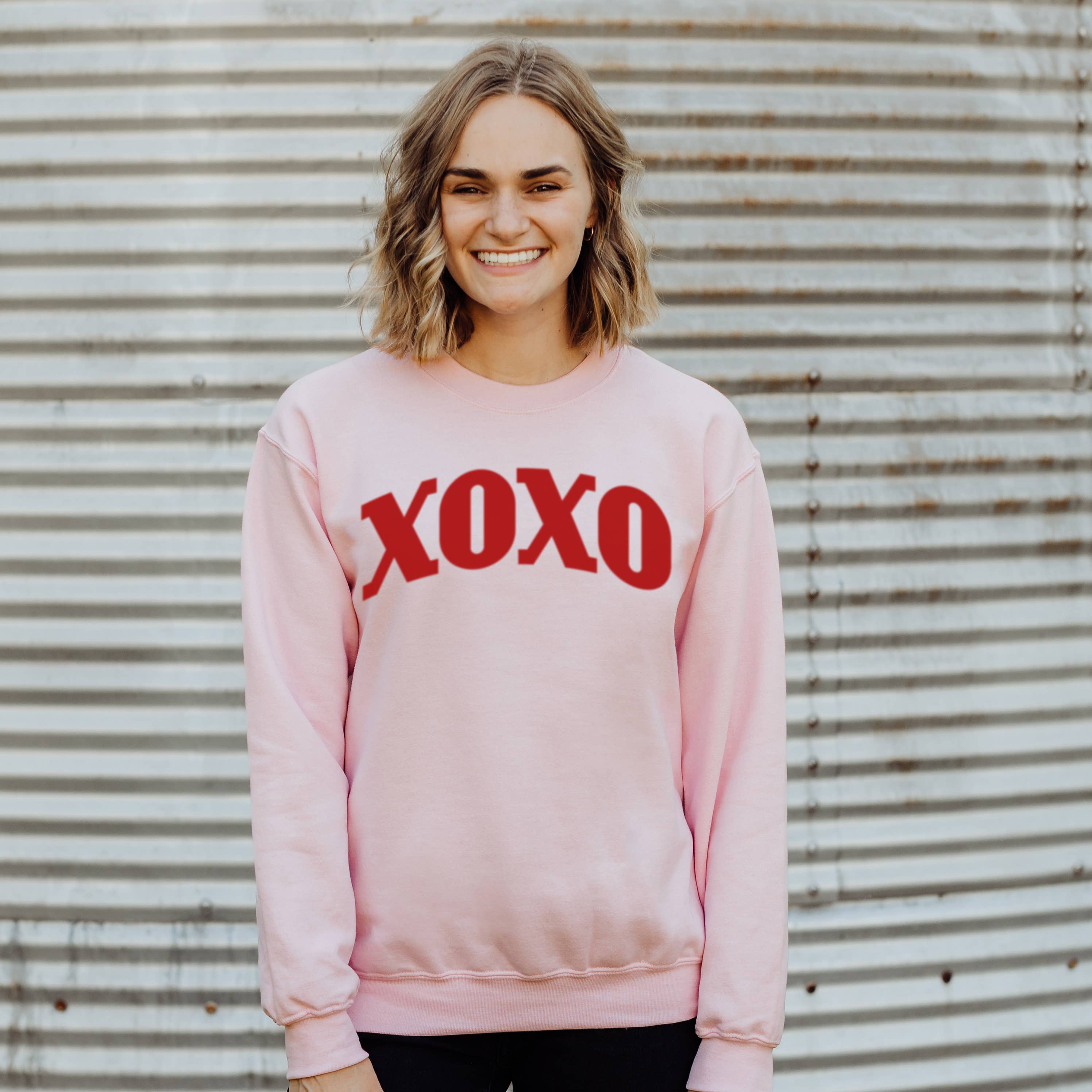 Xoxo Crewneck Sweatshirt | Valentine's Day | Sizes S-2XL