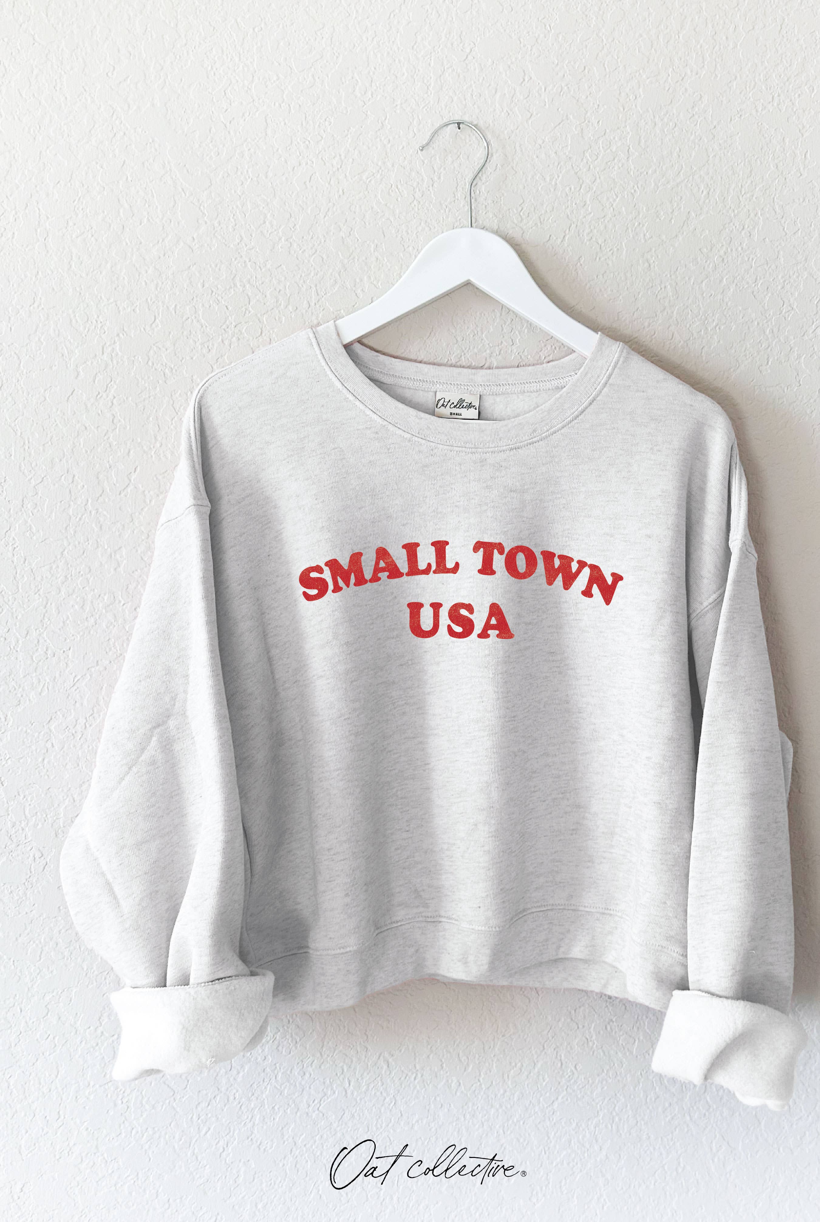 Small Town USA  Mid Graphic Sweatshirt