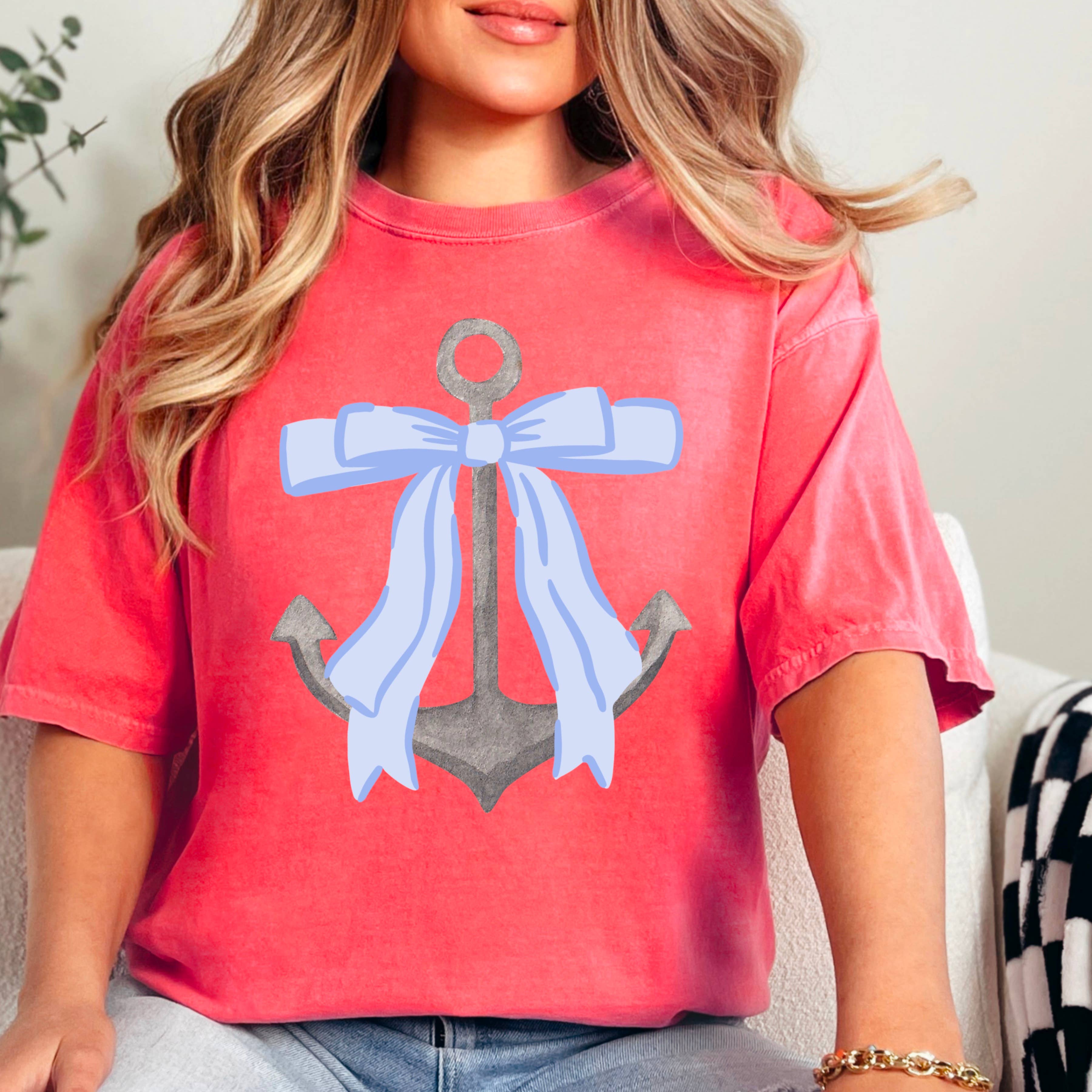 Spring 2025 Coastal Aesthetic Graphic Shirt | Comfort Color