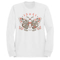 Mystical Floral Moon Art Women's Sweatshirt