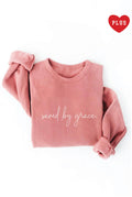 Saved By Grace Plus Graphic Sweatshirt