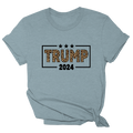 Trump Leopard Print - Box Tee - 2678