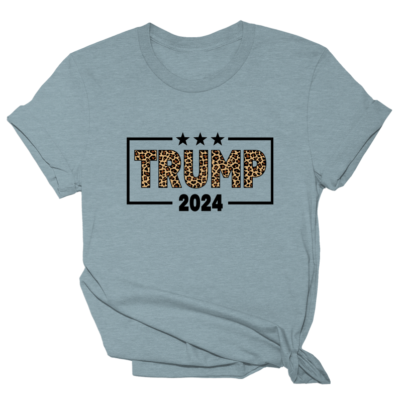 Trump Leopard Print - Box Tee - 2678