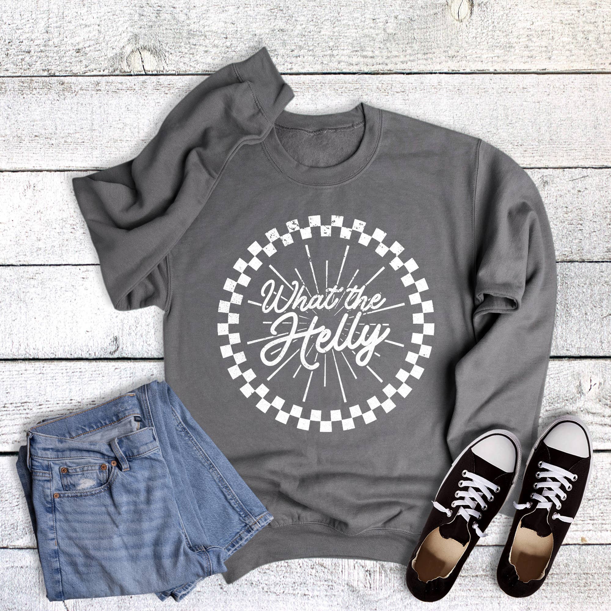 Funny What the Helly Sweatshirt