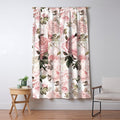 Vintage & Shabby Chic - Sepia Pink Roses  Window Curtain Gallery Image 5