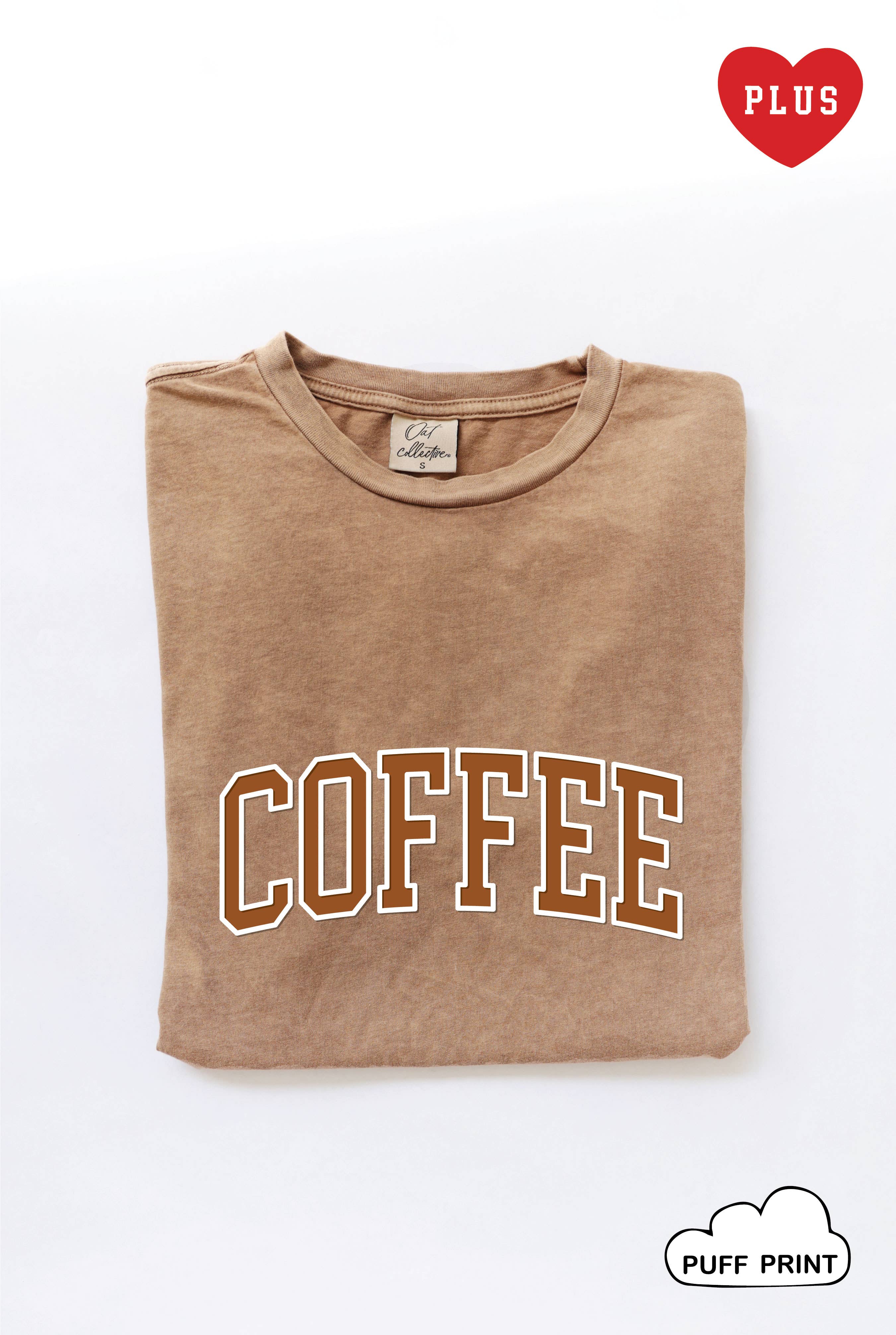 Coffee Puff Plus Mineral Graphic Top