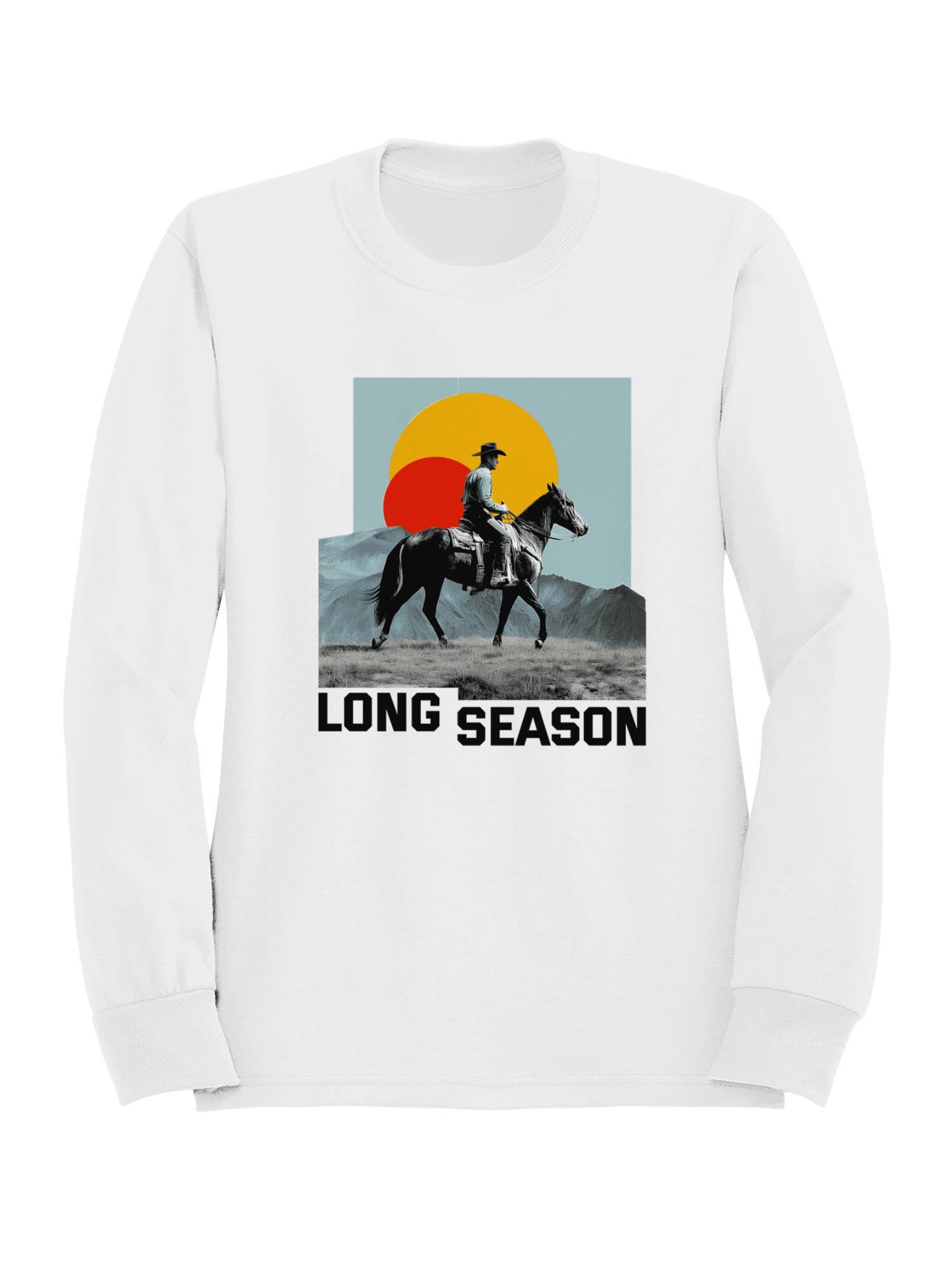 Western Sunset - Long Season Women's Sweatshirt