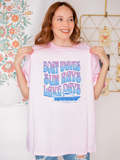 Boat Waves Sun Rays Lake Days, Summer Apparel, Lake Shirt