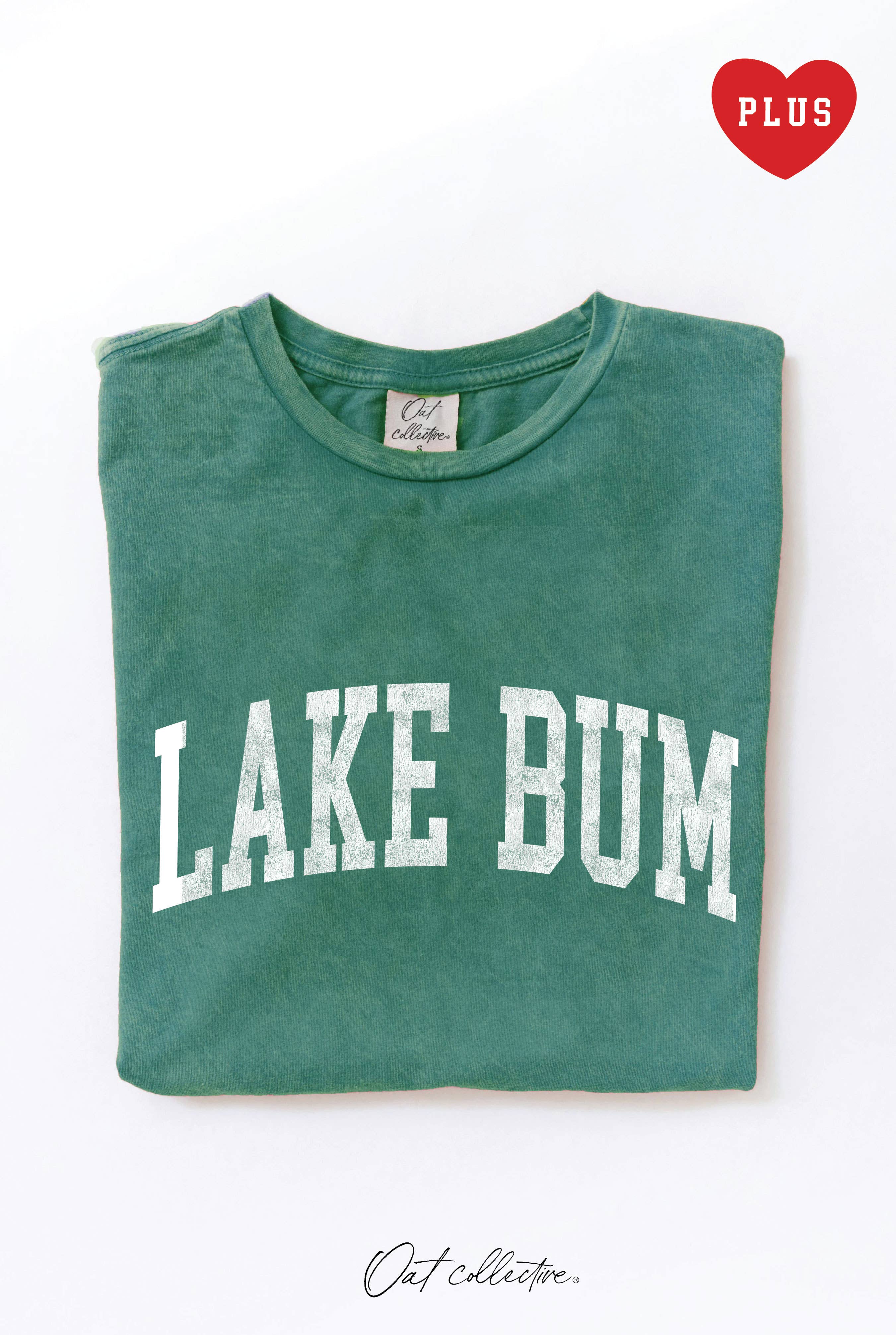 Lake Bum Plus Mineral Graphic Top