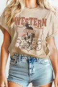 Western Cowboy Take Me Away Mineral Graphic Tshirt