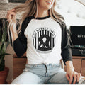 I Myself Am Strange and Unusual -  Baseball Raglan T-Shirt
