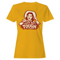 Cute But Tough Cowgirl Women's T-Shirt Gold