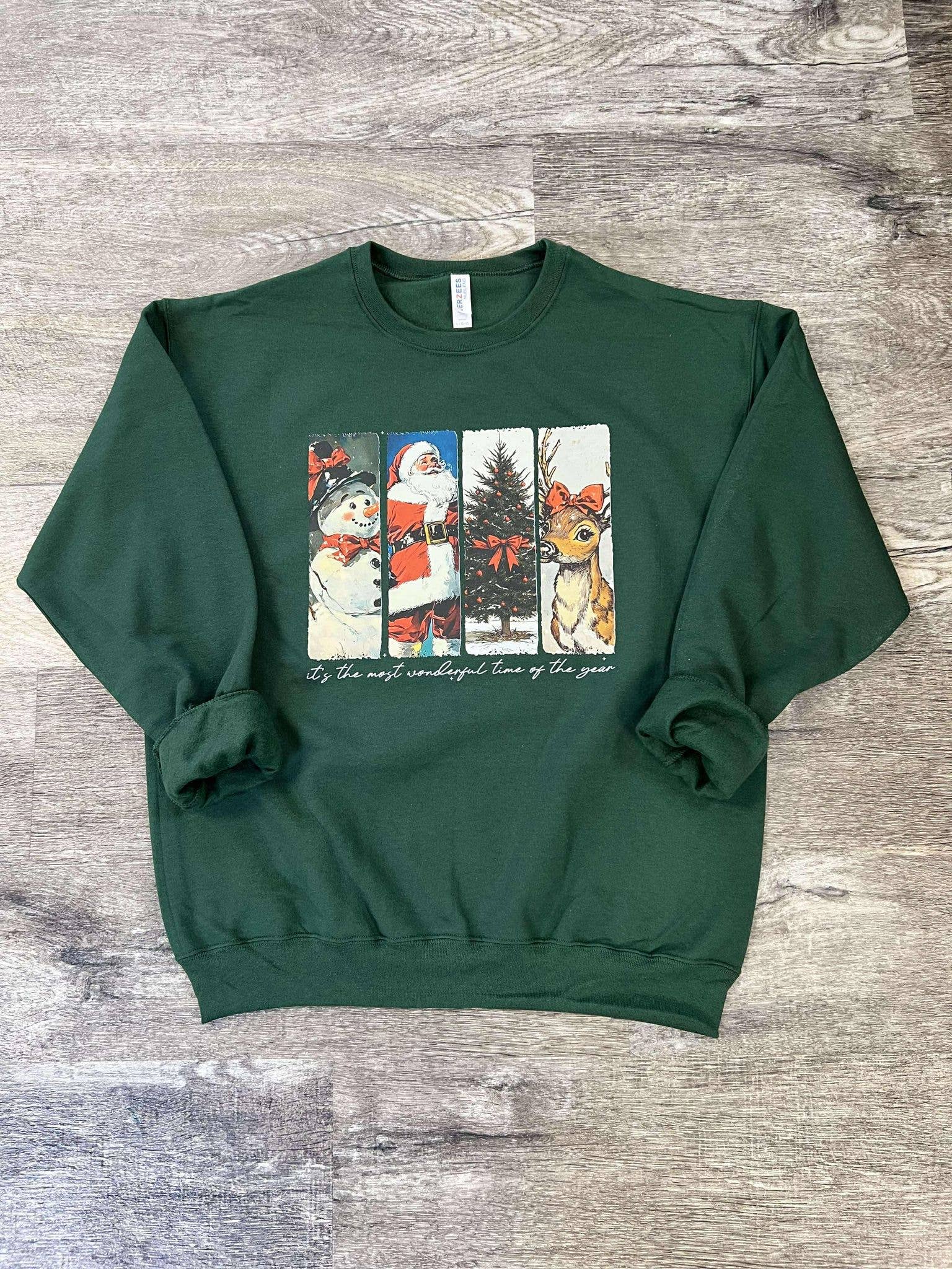 Vintage Sweatshirt - Most Wonderful Time On Forest