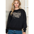 Cowgirl Needs A Venti Crewneck Sweatshirt