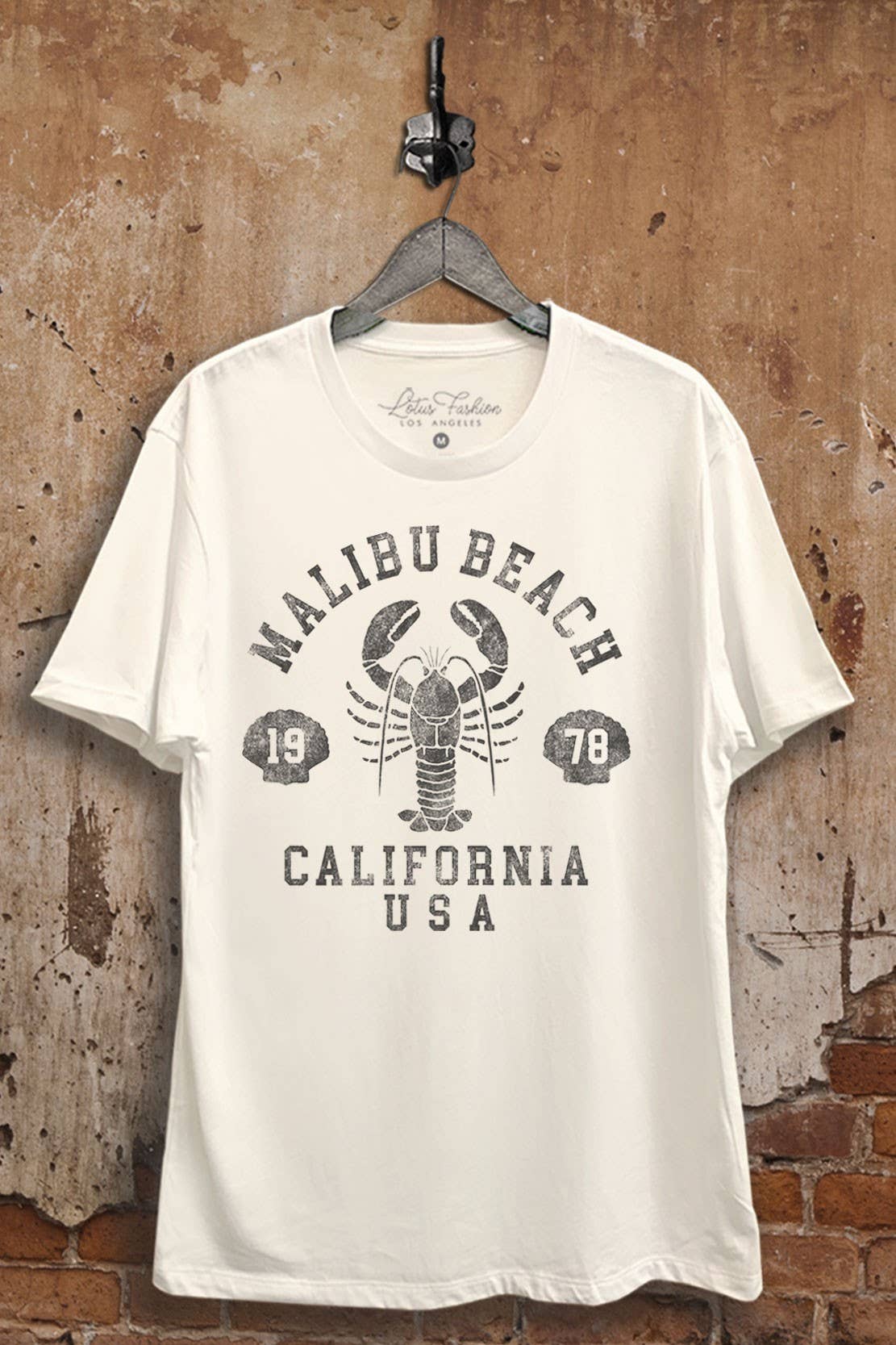 Malibu Beach Lobster Graphic Top