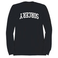 Sorcery Arched Bold White Text Women's Sweatshirt
