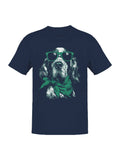 St. Patrick's Day Cool Dog in Shades Men's Tee