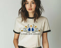 I Stand with Ukraine - Anti-Trump Ringer T-Shirt