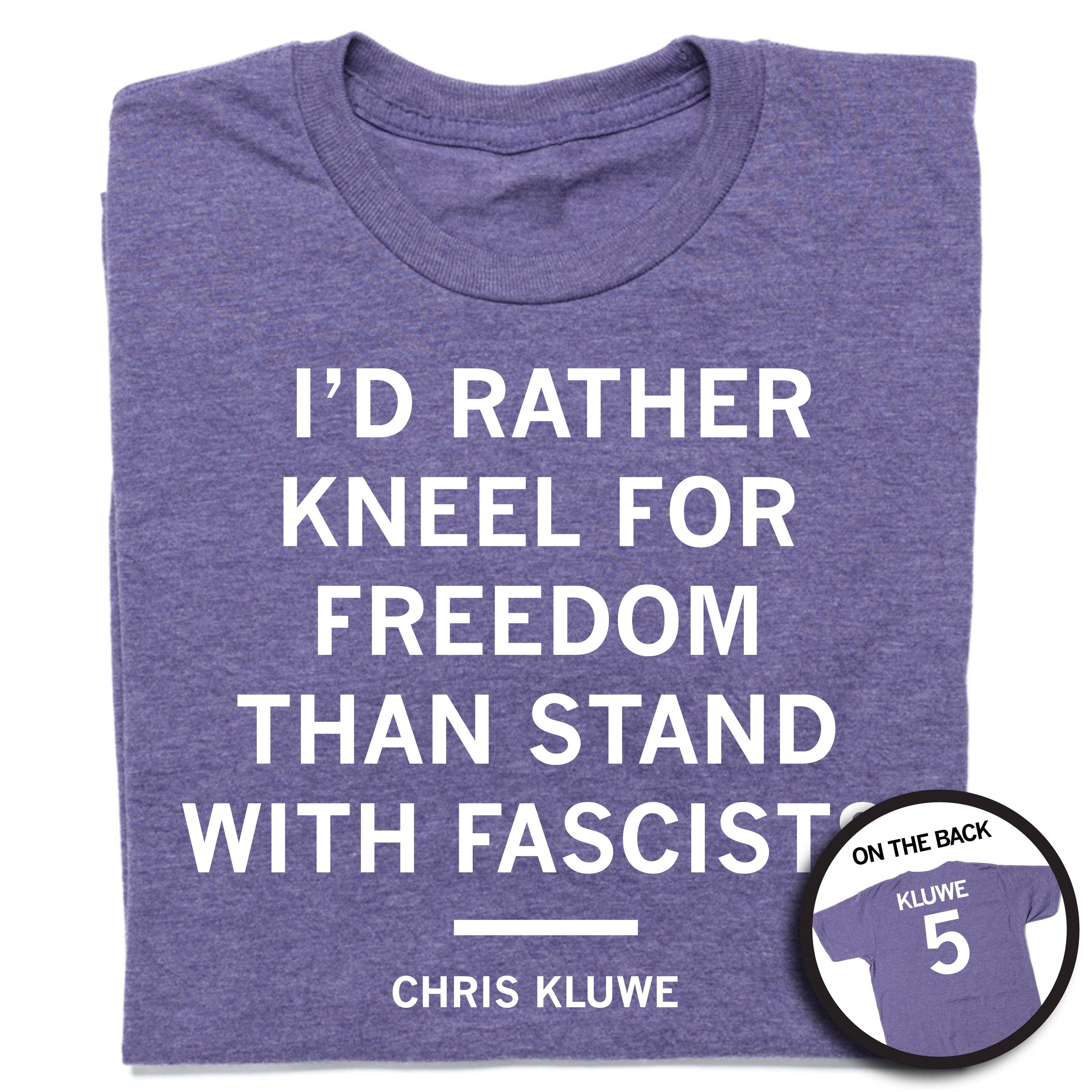 Rather Kneel For Freedom Chris Kluwe Purple