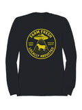 Locally Abducted Farm Fresh Design Men's Sweatshirt
