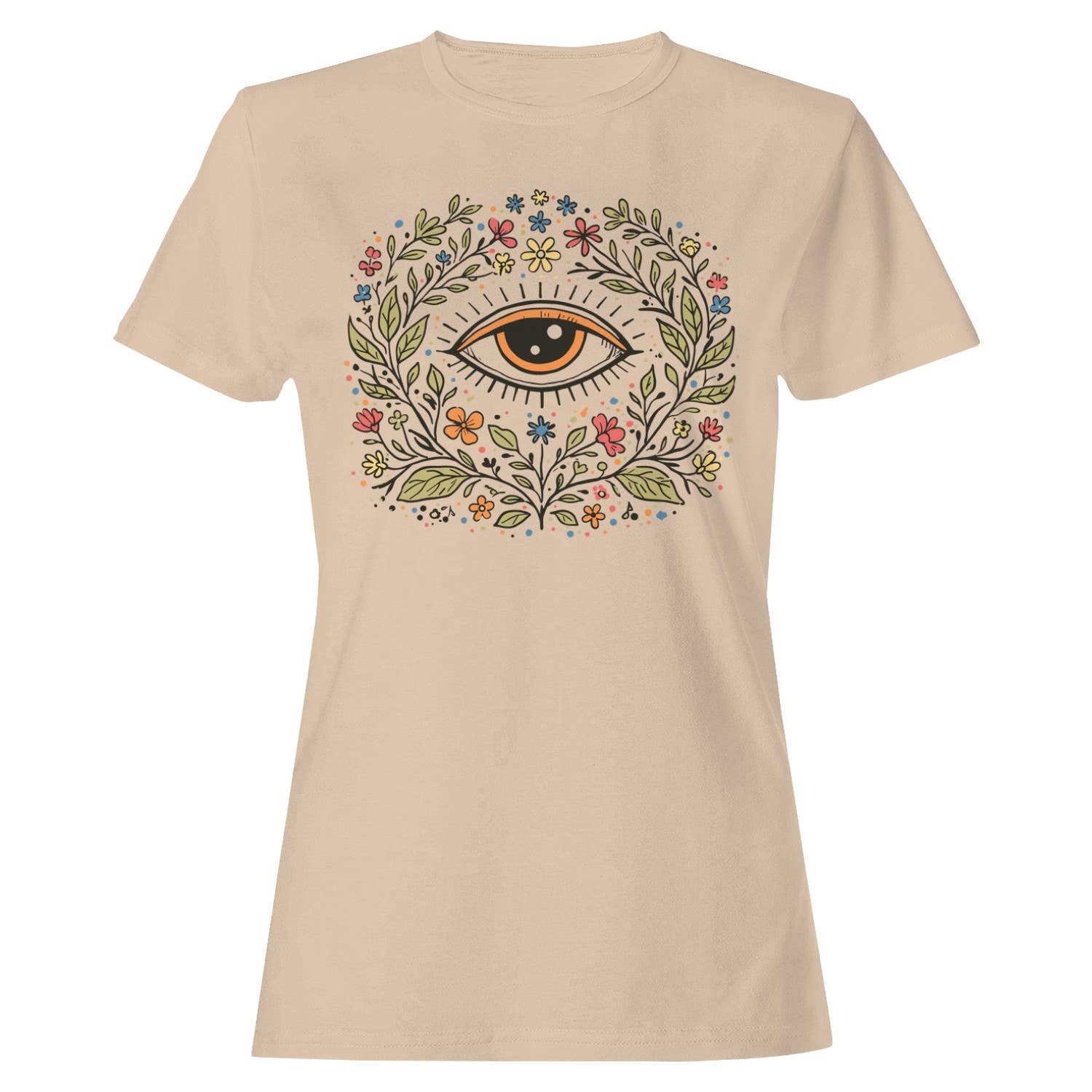 Floral Mystical Eye Women's T-Shirt