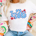 USA Graphic Shirt | July 4th Graphic Tee | Gildan