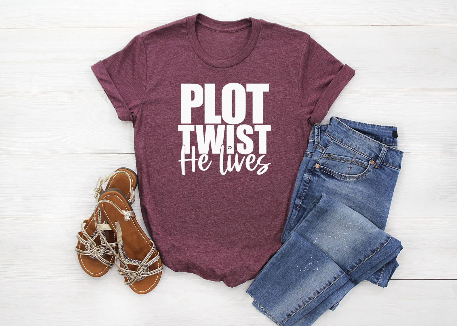 Plot Twist He Lives T-Shirt