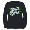 Rest & Relax Cannabis Men's Sweatshirt