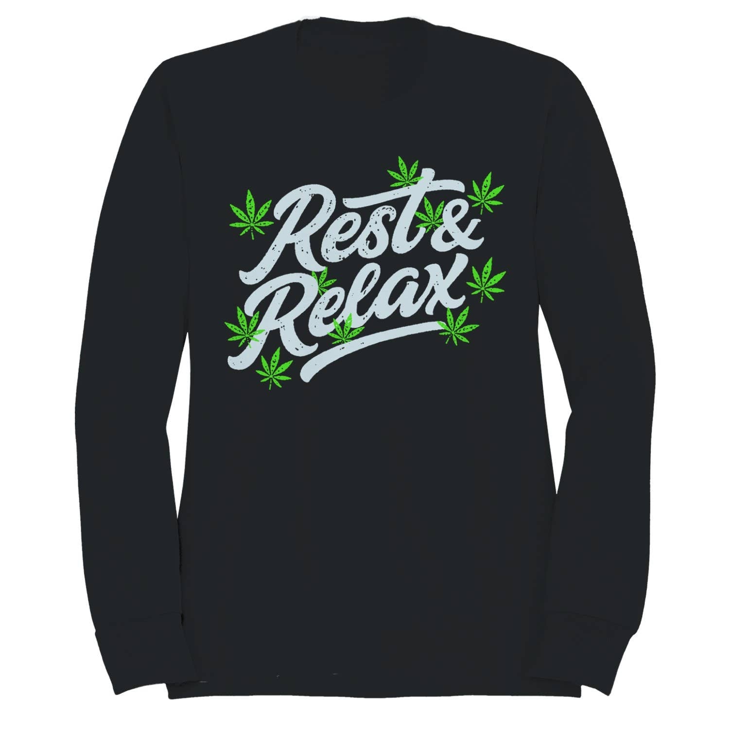 Rest & Relax Cannabis Men's Sweatshirt