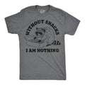 Without Snacks I Am Nothing Men's T Shirt