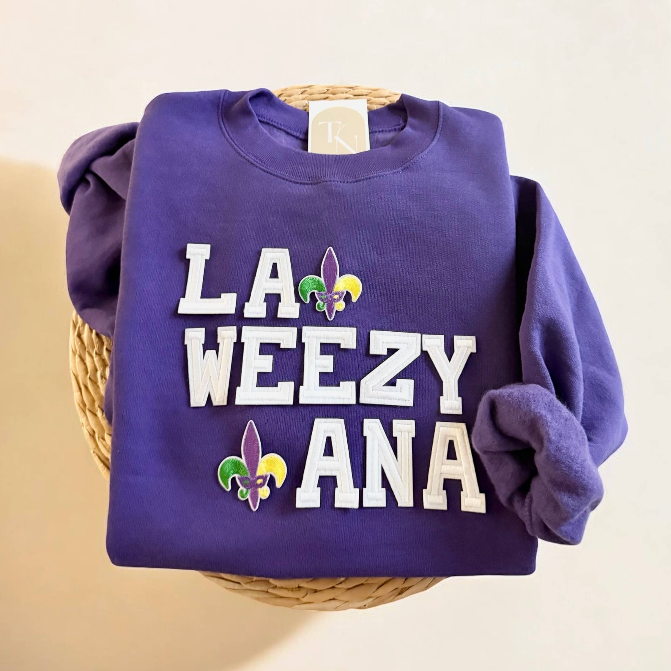 La Weezy Ana Mardi Gras Sweatshirt